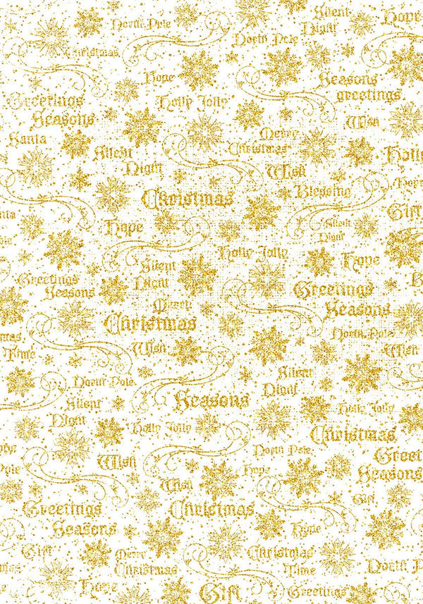 Ciao Bella DEAR SANTA A4 Vellum Paper 6 sheets #CBV009