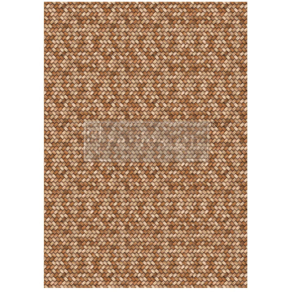 Re-Design with Prima ARTISANAL BASKET Charm A1 Decoupage FIBER 23.4" x 33.1" #669041