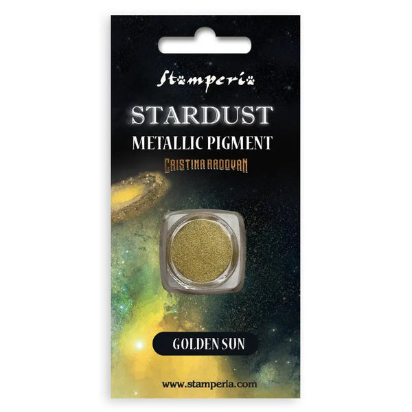STAMPERIA Stardust GOLDEN SUN Metallic Pigment #KAPRB02