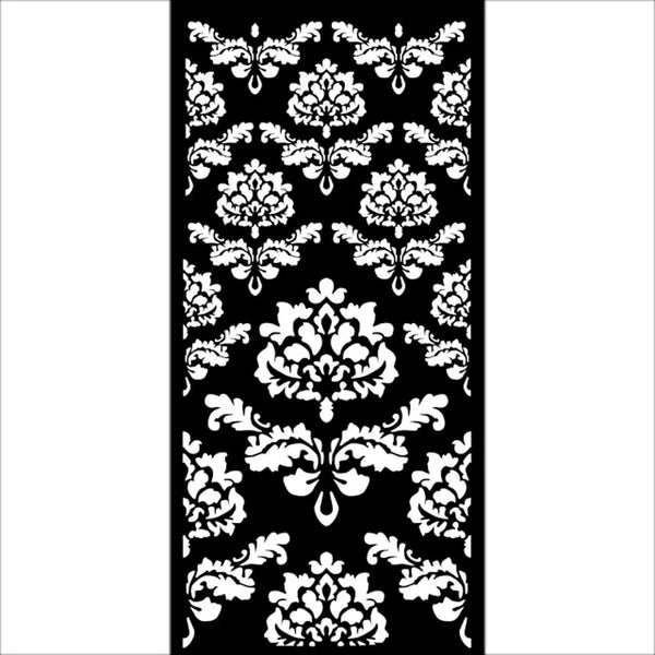 Stamperia Christmas WALLPAPER Stencil 12X25 cm #KSTDL87