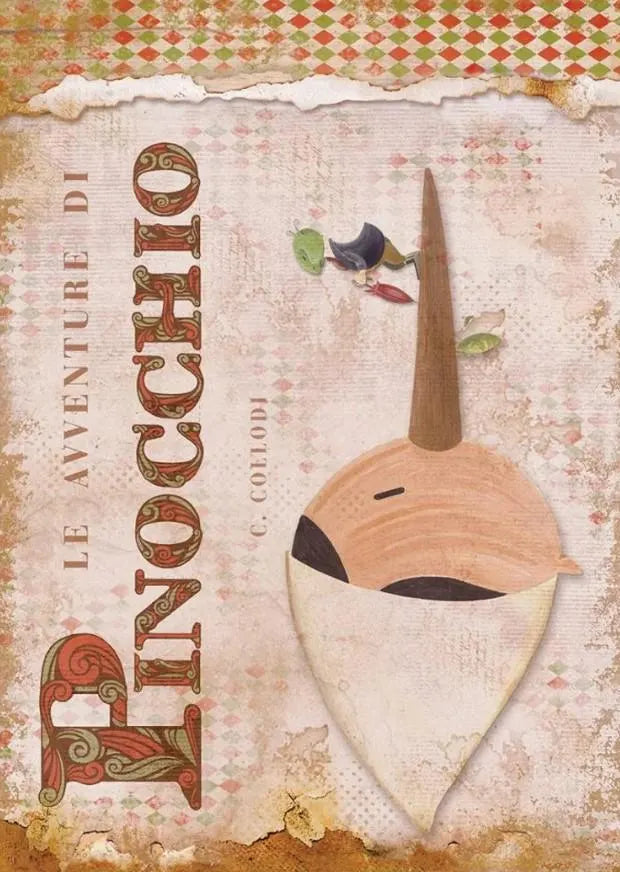 Ciao Bella Decoupage Le Avventure Di Pinocchio IL GRILLO PARLANTE Rice Paper #CBR018