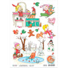 Ciao Bella Decoupage ZOE & ZIGGY Christmas Rice Paper A4 Mixed Media #CBRP052