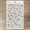 Ciao Bella WINTER BERRIES Texture Stencil 5" x 8"  #MS060