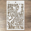 Ciao Bella IRREGULAR Texture Stencil 5" x 8"  #MSB017