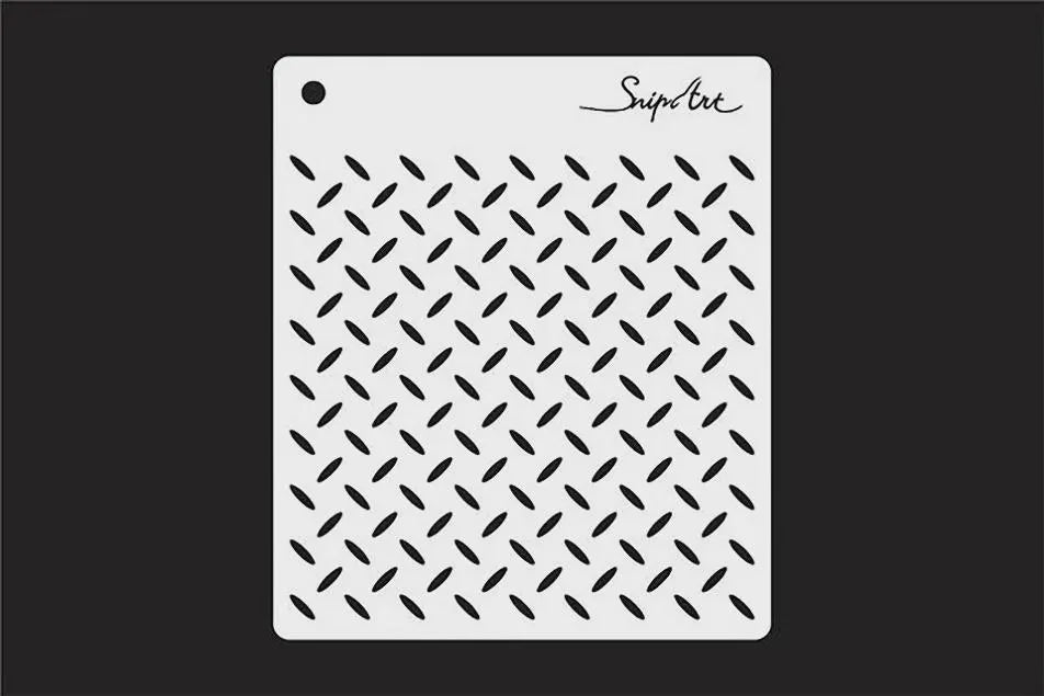 Snipart Industrial Factory METAL Plate Stencil #38214