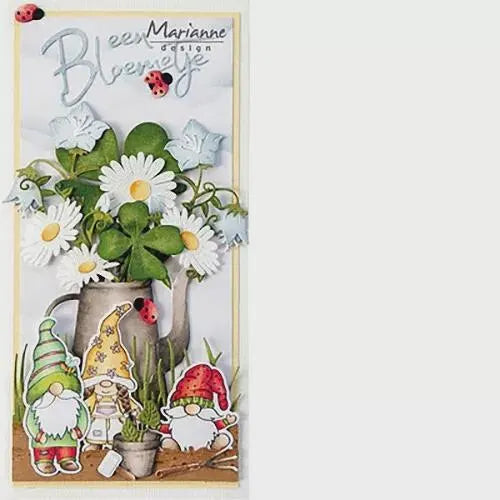 Marianne Design - MR. GARDEN GNOME - Stamp & Die Set #CS1125