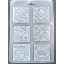 Stamperia TILES Soft Mould A4 Cold Pour Mixed Media #K3PTA459
