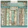 Stamperia MAGIC FOREST Maxi Backgrounds 8X8 Double Faced Paper 10 Sheets + Bonus #SBBS79