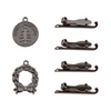 PRE-ORDER Tim Holtz idea-ology ADORNMENTS - WONDERLAND 6 pcs #TH94486