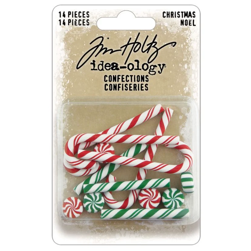 PRE-ORDER Tim Holtz idea-ology CONFECTIONS - CHRISTMAS 14 pcs #TH94491