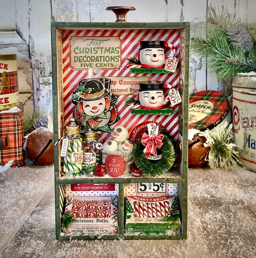 PRE-ORDER Tim Holtz idea-ology CONFECTIONS - CHRISTMAS 14 pcs #TH94491