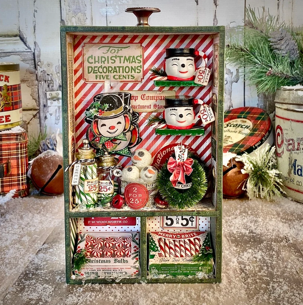PRE-ORDER Tim Holtz idea-ology CONFECTIONS - CHRISTMAS 14 pcs #TH94491