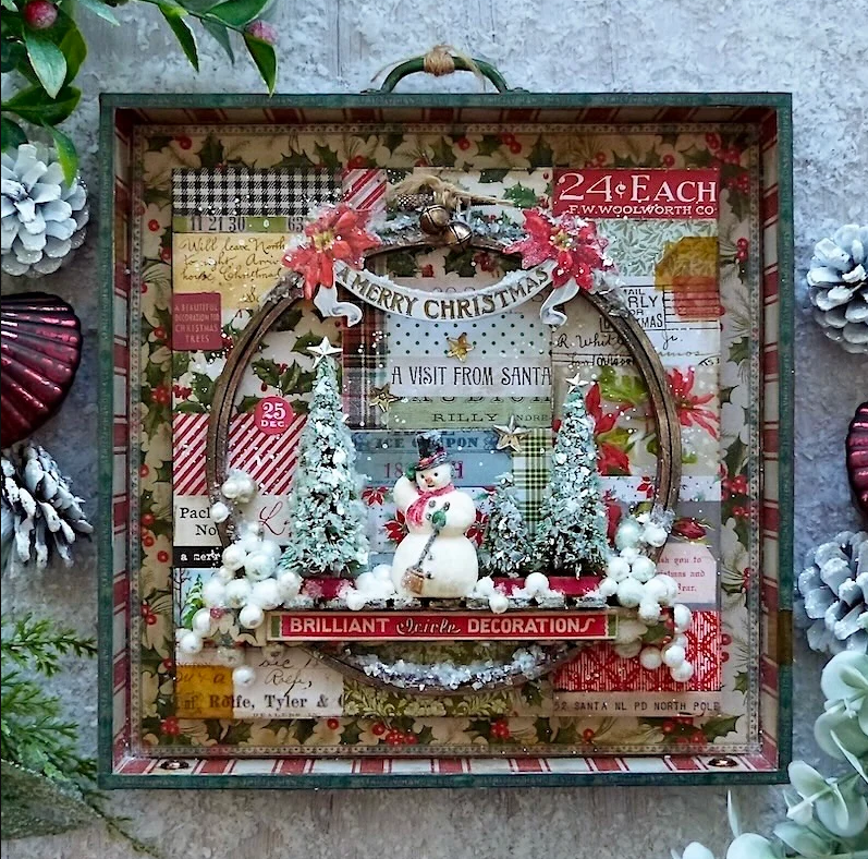 PRE-ORDER Tim Holtz idea-ology CHRISTMAS 2026 EPHEMERA 167 pcs #TH94492