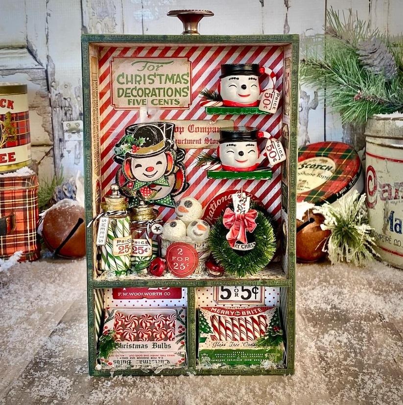 PRE-ORDER Tim Holtz idea-ology VIGNETTE CURIO 3 pcs #TH94505