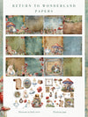 Prima RETURN TO WONDERLAND Alice Collection 6X6 Paper Pad #675639