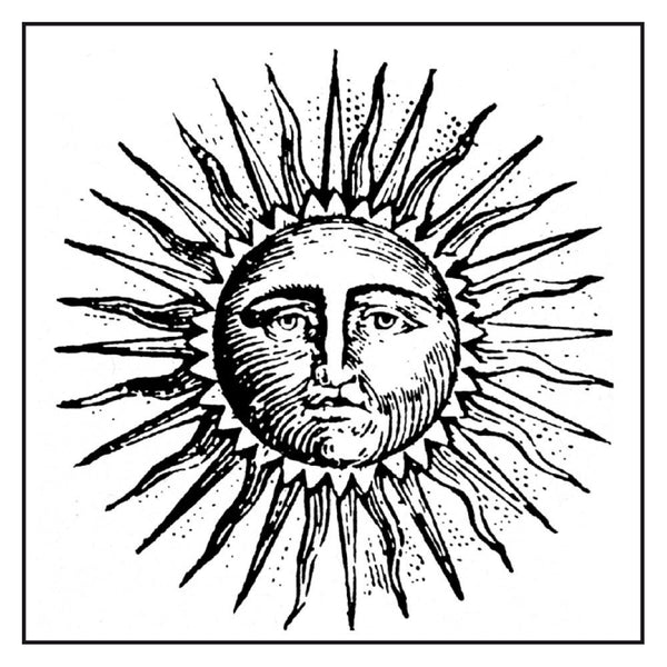 Stamperia High Definition HD SUN Cling Mounted Rubber Stamp SET  10 x 10 cm #WTKCC124