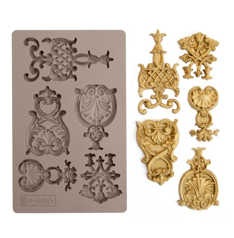 REGAL EMBLEMS Re-DESIGN with Prima Decor Moulds #636425