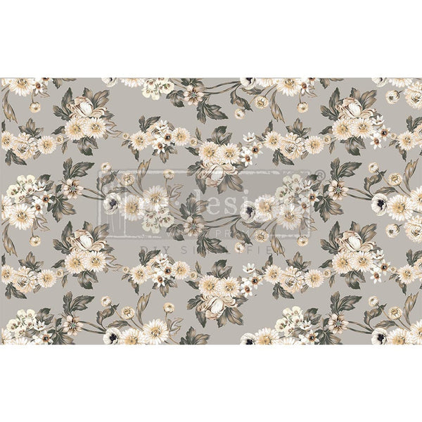 Re-Design with Prima VINTAGE WALLPAPER Decoupage Decor Tissue Paper 19"x30" #654979