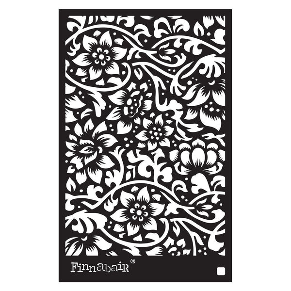 Prima Finnabair 6.5x9.5" Stencil BINDWEED WALLPAPER #968953