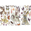 re-design Prima FOREST FAIRIES 6X12 Decor Furniture Decal Transfers #657178