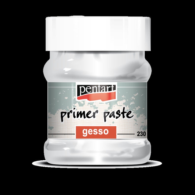 Pentart PRIMER PASTE GESSO White Mixed Media #20763