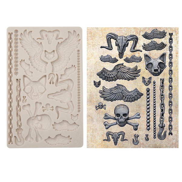 PIECES OF UNDERWORLD Prima Finnabair Imaginarium Moulds 5" x 8" #969424