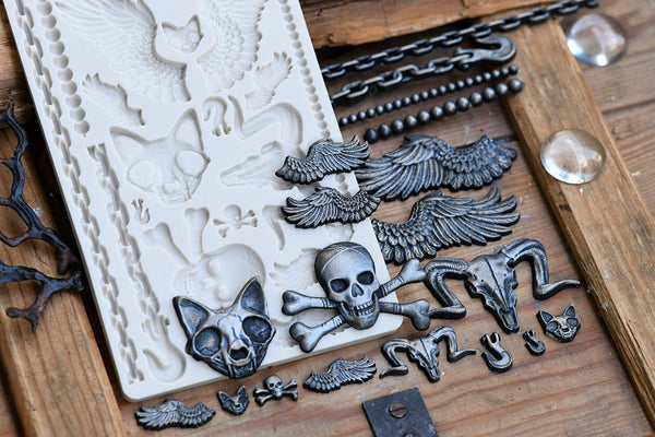 PIECES OF UNDERWORLD Prima Finnabair Imaginarium Moulds 5" x 8" #969424