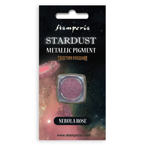 STAMPERIA Stardust NEBULA ROSE Metallic Pigment #KAPRB05