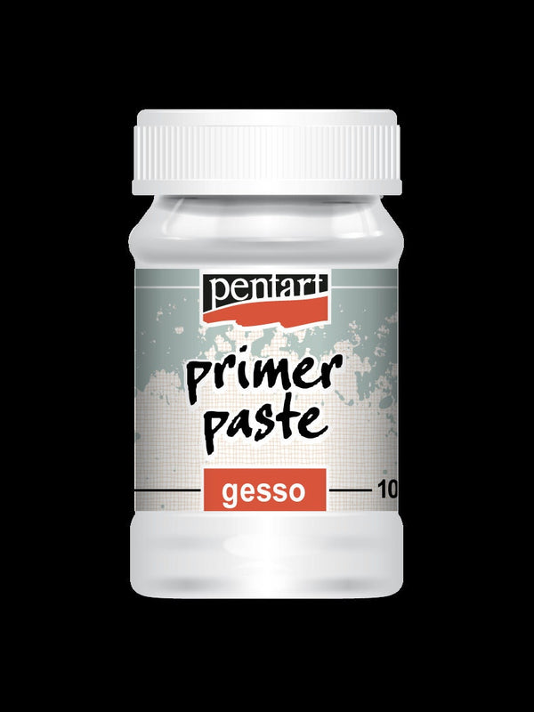 Pentart PRIMER PASTE GESSO White Mixed Media All Surface 100 ml #20761