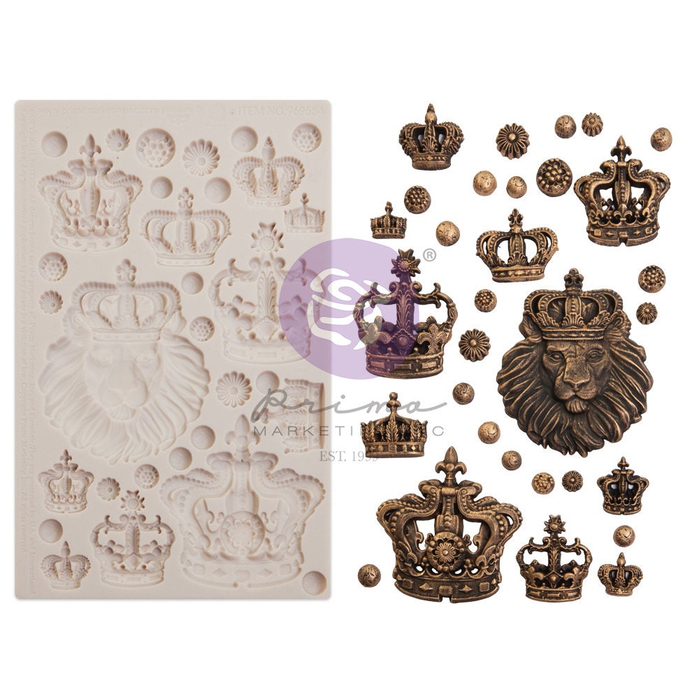 Prima Finnabair REGALIA Imaginarium Silicone Moulds 5