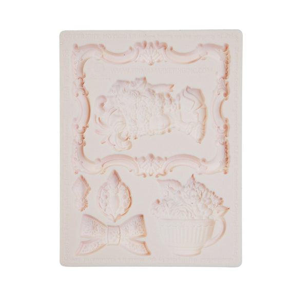 Finnabair Prima AVEC AMOUR Moulds Molds Food Safe Resin Clay 3.5" x 4.5" #662158