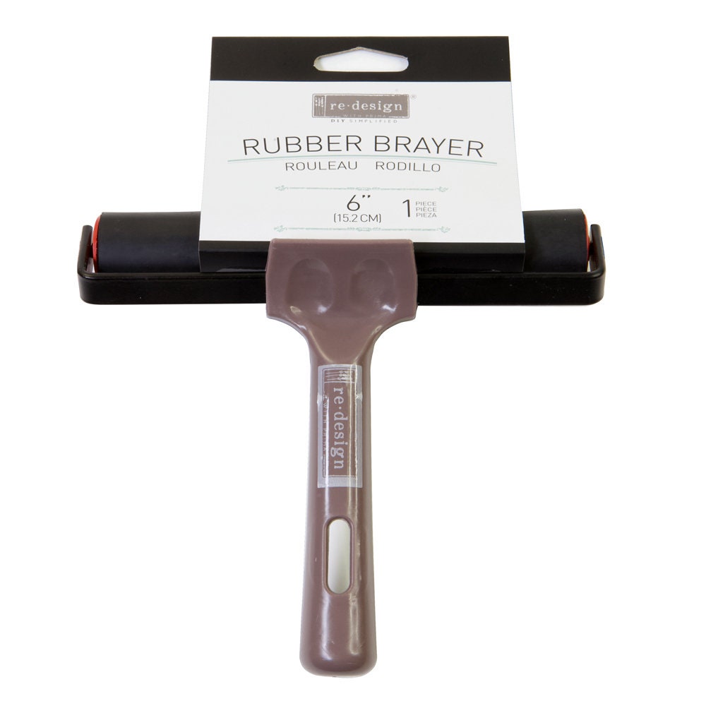 Re-Design with Prima RUBBER BRAYER 6