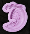 Emlems Moulds Dragon Asleep on the Moon Silicone Mould/Mold #DRGNMOON